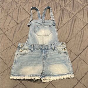Cat & Jack Light Blue Kids Overalls